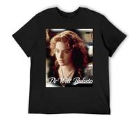 Jack and Rose Titanic Classic Heather Grey Tee morbido misto cotone manica corta Essential top, Nero , XL