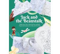 Jack and the Beanstalk: Make your Own Coloring Pop-up Book. Papercraft Activity for Kids and Families