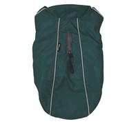 JACK AND VANILLA, Cappotto Elegante per Cani di Piccola Taglia Resistente e Confortevole, Ideale per Le uscite in Tempo Fresco, con Cerniera e Strisce Riflettenti, 35 cm, Blu, Modello Expedition