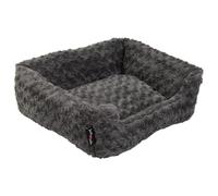 JACK AND VANILLA, Cesta per Cani, Softy, Modello Softy, Colore Rosetta Grigio, Taglia XS, 50 x 43 x 17 cm