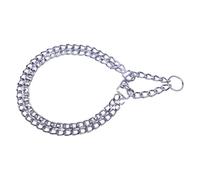 JACK AND VANILLA, Collana a Catena Martingale cromata per Cani, Design Elegante e Durevole, vestibilità Semplice, Lunghezza 55 cm, Spessore 2,5 mm, Colore Cromato