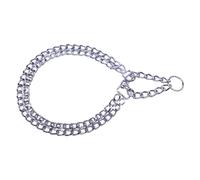 JACK AND VANILLA, Collana a Catena Martingale cromata per Cani, Design Elegante e Durevole, vestibilità Perfetta, Facile da Pulire, 40 cm, 2 mm, Colore Cromato