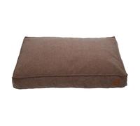 JACK AND VANILLA, Confortevole Letto per Cani in Schiuma, Design Elegante, Fodera Lavabile, Durevole e Resistente, Ideale per Cani di Medie Dimensioni, 80 x 60 x 15 cm, Marrone, Modello Timeless