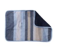 JACK AND VANILLA, Coperta Morbida e soffice per Cani o Gatti, Lavabile in Lavatrice, Design Elegante Blu Navy, Ideale per Il Riposo e Gli spostamenti, 75 x 50 cm