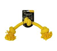 JACK AND VANILLA, Corda da Gioco per Cani in Materiale Durevole, Profumo di Pollo Attraente, Ideale per Giochi di tiro e trazione, 48 cm, Multicolore Modello Playscent