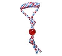 JACK AND VANILLA, Corda per Cani di Taglia Media, Leggera e Resistente, Ideale per Giochi e allenamenti, Facile da Pulire, 30 cm, Colore a Scelta