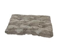 JACK AND VANILLA, Cuscino Comfort Memory Foam per Cani e Gatti, Design Moderno, Facile da Pulire, Antiscivolo, Isolamento Termico, 104 x 69 cm, Colore Grigio