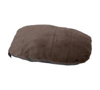 JACK AND VANILLA, Cuscino Ovale ergonomico Grigio Scuro, Comfort ottimale per Animali, Design Elegante e Durevole, Ideale per Interni ed Esterni, Taglia XS 55 x 36 x 10 cm, Modello Nimba