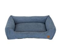 JACK AND VANILLA, Cuscino per Cane, Modello Riga Sofa, Colore Blu, Taglia L, 100 x 70 x 27 cm