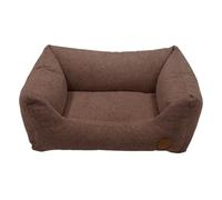 JACK AND VANILLA, Divano per Animali Comfort ottimale, Imbottitura di Lusso, Design Elegante, Facile da Pulire, Dimensioni 117 x 82 x 28 cm, Colore Marrone Chic, per Tutte Le Razze