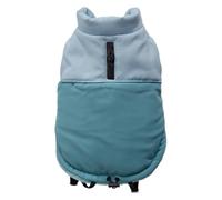 JACK AND VANILLA, Giacca in Pile, Comoda ed Elegante, per Passeggiate, comode Tasche con Cerniera, Facile da Mantenere, Taglia XS, Colore Blu Chiaro, Modello 5Th Avenue Dogwalk
