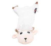 JACK AND VANILLA, Giocattolo di peluche Pecora Bianco per Cani 30 cm, design realistico, sonoro e lavabile, ideale per giochi interattivi, colore brillante, modello Flatties
