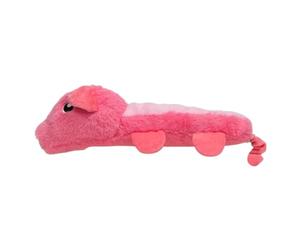 JACK AND VANILLA, Giocattolo interattivo per Cani a Forma di Maiale Rosa, Morbido e Durevole, con fischiatore Integrato, Ideale per Il Gioco, 32 cm, Rosa, per Tutte Le Razze