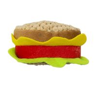 JACK AND VANILLA, Giocattolo interattivo per Gatti a Forma di Sandwich, stimolante l'istinto di Caccia, Durevole e Facile da Pulire, Misura 10,5 cm, Colore Attraente, Modello Cat Toys