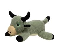 JACK AND VANILLA, Giocattolo per Cani di Mucca 27 cm, in Peluche Morbido e Attraente, Modello Amidoo, Un Must per risvegliare e intrattenere Il Vostro Compagno a Quattro Zampe