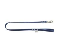 JACK AND VANILLA, Guinzaglio Vintage in Nylon Resistente per Cani, Lunghezza 100 cm, Larghezza 20 mm, Colore Blu, Design Elegante e Confortevole per Passeggiate quotidiane, Modello Vintage