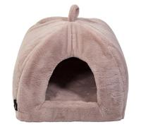 JACK AND VANILLA, Igloo, Cestino per Cani, Modello Softy, Colore Rosa, Misura S, 50 x 50 x 50 cm