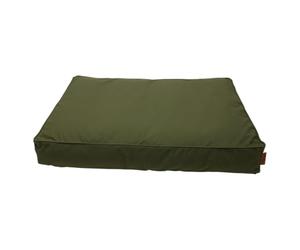 JACK AND VANILLA, Lettino per Cani, Design Elegante in Schiuma Confortevole, Facile da Pulire, Ideale per Un Sonno riparatore, Taglia L, Colore Oliva, Modello Timeless Memphis