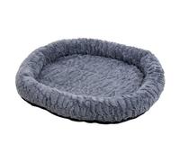 JACK AND VANILLA, Lettino per Gatti Cat Basket Ciambella Modello Scale, Colore Grigio, Dimensione 45 x 40 cm