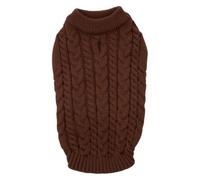 JACK AND VANILLA, Maglione per Cani Elegante in rama, Comodo e Durevole, Taglia M, Ideale per Passeggiate in Inverno e Facile da Mantenere, Modello 5Th Avenue Dogwalk
