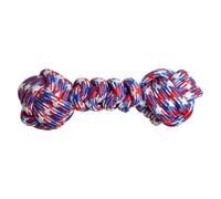 JACK AND VANILLA, Manubrio in Corda per Cani, Giocattolo Durevole ed equilibrato, Ideale per l'esercizio e Il Gioco, favorisce l'igiene Dentale, 33 cm, Colore Attraente