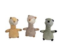 JACK AND VANILLA, Opossum, Giocattolo Morbido e Vellutato, per Cani e Gatti, stimola Il Gioco, Non tossico, Lavabile in Lavatrice, Ideale per la condivisione, 18 cm, Colore Brillante