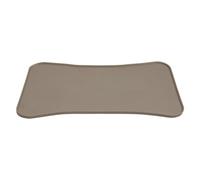 JACK AND VANILLA, Tappeto in Gomma Antiscivolo Beige, Design Elegante e Moderno, Facile da Pulire, Ideale per Cucina e Ingresso, Dimensioni 46 x 28 cm, Modello Bon Appetit