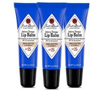 Jack Black Intense Therapy Lip Balm, 0,25 once, confezione da 3 - burro di ka...