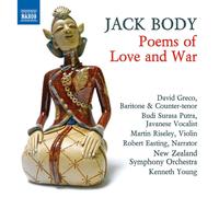 Jack Body Jack Body: Poems of Love and War (CD) Album