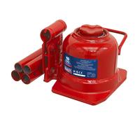 Sealey Bottiglia Jack 10 Tonnellate Profilo Basso Telescopico BJ10LE