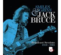 Jack Bruce Smiles & Grins: Broadcast Sessions 1970-2001 (CD) Album with Blu-ray