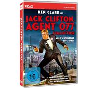 Jack Clifton, Agent 077 (Trilogie) Box Collection / Alle 3 Kultfilme mit Ken Clark (Pidax Film-Klassiker) [3 DVDs] [Edizione: Germania]