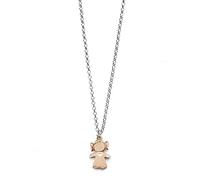 JACK & CO COLLANA ARGENTO 925 DONNA CHARM DORATO ORO CUORE REGALO NASCITA FIGLIO