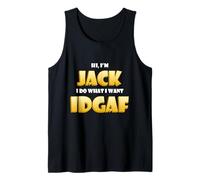 Jack Costume IDGAF Funny Meme Halloween Costume for Jacks Canotta