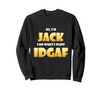 Jack Costume IDGAF Funny Meme Halloween Costume for Jacks Felpa