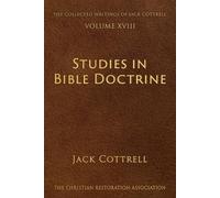 Jack Cottrell Studies in Bible Doctrine (Tascabile)