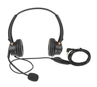 Jack da 2,5 Mm Assistenza Clienti Supporto per Cuffie Regolazione Volume, Cuffie Telefoniche con Microfono a Riduzione del Rumore, Cuffie Telefoniche DECT di Rete Fissa/Cordless