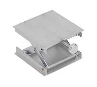 Jack da laboratorio, 3,5"x3,5" in lega di alluminio Supporto da laboratorio Piattaforma Jack da laboratorio Tavolo da sollevamento, Supporto 60 kg, Altezza di sollevamento espandibile a 3,4 pollici