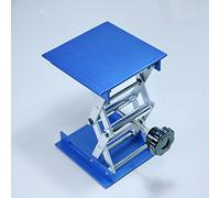 Jack da laboratorio in alluminio anodizzato for carichi pesanti da 10,2 x 10,2 cm - Supporto di sollevamento regolabile for uso in laboratorio