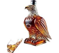 Jack Daniels Decanter per whisky, aquila, regalo speciale per papà, marito o amico, decorazione divertente da bar