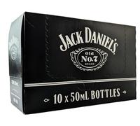 Jack Daniels Miniature American Bourbon Whiskey 5cl Miniature - 10 Pack