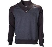 JACK DANIEL'S Scollo A V Con Vecchio No.7 Marca Logo Uomo Maglione, S, Grigio /