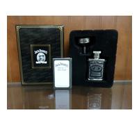 Jack Daniels Shot Flask Old No. 7 Leather Tennessee Whiskey