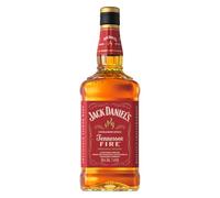 Jack Daniel's Tennessee Fire - Whiskey con Liquore alla Cannella, Liquore Americano dal Gusto Intenso e Speziato, Aroma di Cannella Piccante, 35% Vol., Bottiglia in Vetro da 100 cl