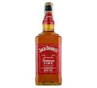 Jack Daniel's Tennessee Fire - Whiskey con Liquore alla Cannella, Liquore Americano dal Gusto Intenso e Speziato, Aroma di Cannella Piccante, 35% Vol., Bottiglia in Vetro da 100 cl