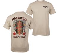 Jack Daniel's Whisky Barile Fronte Retro Stampa (as1, Alfa, X _ L