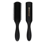 Jack Dean by Denman Curly Hair Brush D3 (All Black) 7 Row Styling Brush for Deta
