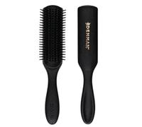 Jack Dean by Denman - Spazzola per capelli ricci D3 (tutto nero) 7 file di spazzola per districare, separare, modellare e definire i ricci, per donne e uomini