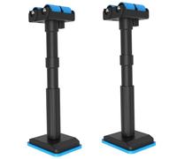 Jack del mobile da 2 pcs, asta di martinetti telescopici regolabili, sistema di supporto per la staffa di installazione della porta del bagno