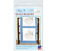 Jack Dempsey Needle Art BLOCCHI QUILT 18X18 W GATTINI
